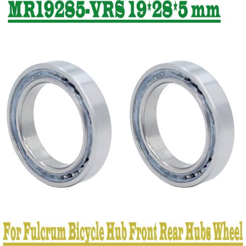 MR19285-2RS Bearing 19*28*5 mm 2Pcs ABEC-3 19285 RS For Fulcrum Bicycle Hub Front Rear Hubs Wheel 19 28 5 Ball Bearings