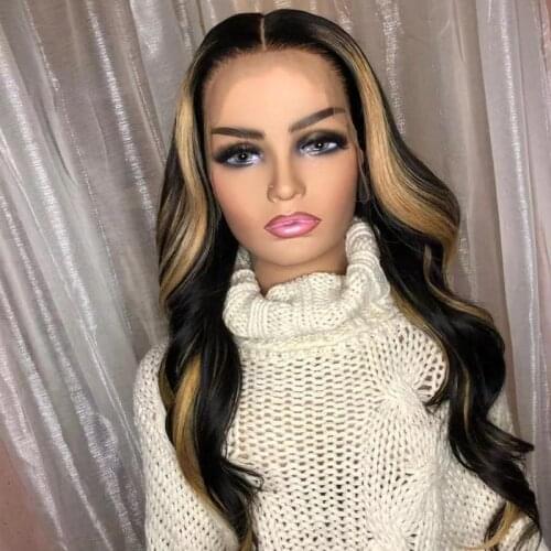 Highlight Wig Human Hair Body Wave 13x6 Lace Front Wig Colored Human Hair Wigs For Women Brazilian Remy Hair Wig With Baby Hair