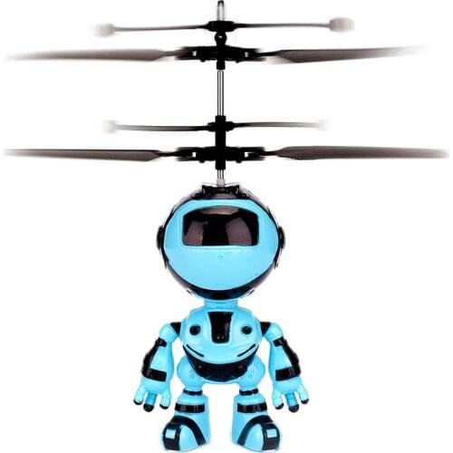 Toy Intelligent Hand Sensing Flying Robot Kids Toys Electronic Aircraft Suspension Toys For Child Smart Pet Action RC Robot
