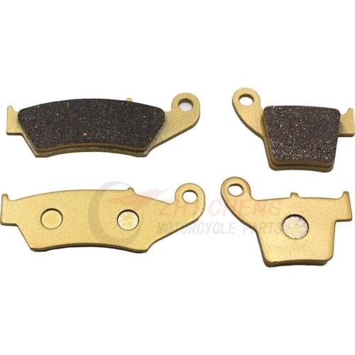 Front Rear Brake Pads Set For Honda CRF250R 2004-2018 CRF250X 2004-2017 CRF450R 2002-2018 CRF450X 2005-2018 CR250R 2002-2007