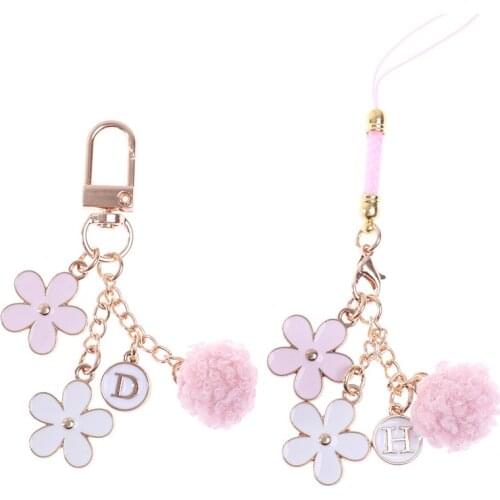 New Cute Smart Phone Strap Lanyards For Keys Bag Decoration Hang Rope Daisy Mobile Phone Strap Phone Charm Gifts Hang Rope
