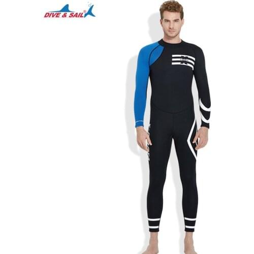 New 3MM Neoprene Back Zip Full Body Snorkeling Swimming Surfing Diving Suits Men Water Sport Keep Warm Bathing WetSuits PlusSize