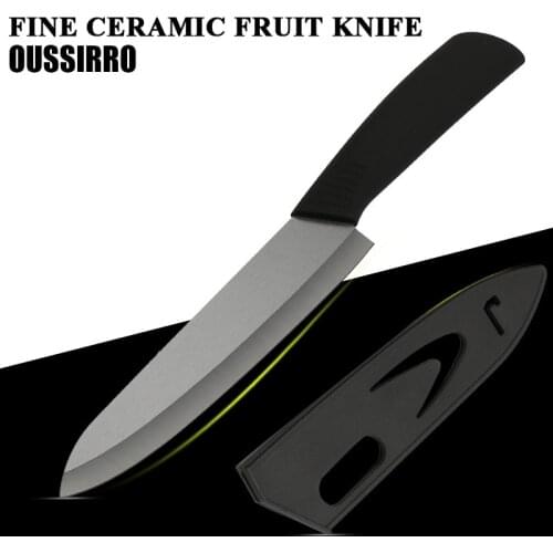 1 pcs Black blade high quality Ceramic paring knives Kitchen tool portable knives 3-7 inches fruit ceramic knives