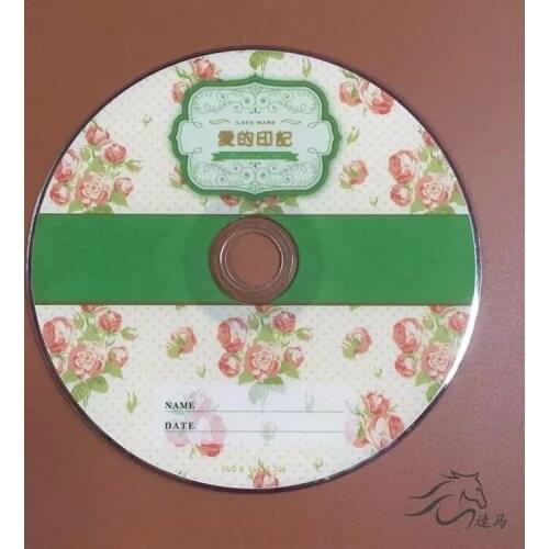 Wholesale 50 discs For Wedding Recording Grade A 8x 8.5 gb Green Band Printed DVD+R DL Disc