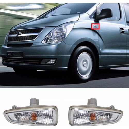 Genuine 2pcs Side Repeater Signal Lamp Sidemarker LH+RH for hyundai iMax/i800/Grand Starex 2007+ 923034H000 923044H000