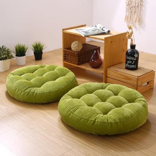 1pcs Seat Cushion Yoga Round Seat Cushion Chair Pad Round Office Back Support Cushion Back Pad Sofa Cushions For Home Use