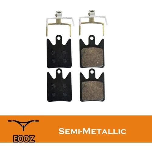 2 Pairs Semi - Metallic bicycle DISC BRAKE PADS for HOPE Moto V2 / Tech Evo V2