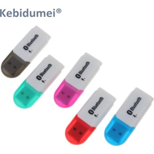 Kebidumei USB Bluetooth 5.0 Receiver for Speaker USB Android/IOS Wireless Handsfree Dongle Kit Audio Stereo adapter