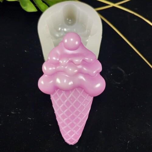 QT0238 Silicone Mould Soap Mold DIY Handmade Soap Mould Ice cream mold ice cream mould Silicone Molds DIY Form