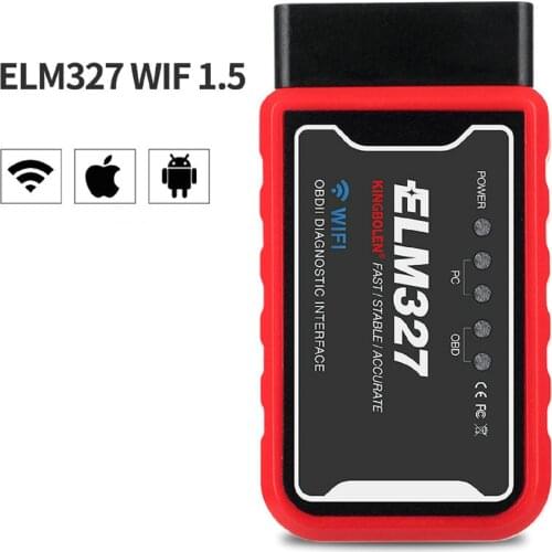 OBD II ELM327 WIFI 1.5 Scanner Tool OBD2 Code Scanner Car Diagnostic Auto Fault Diagnosis Instrument Tools Car Repair Tools
