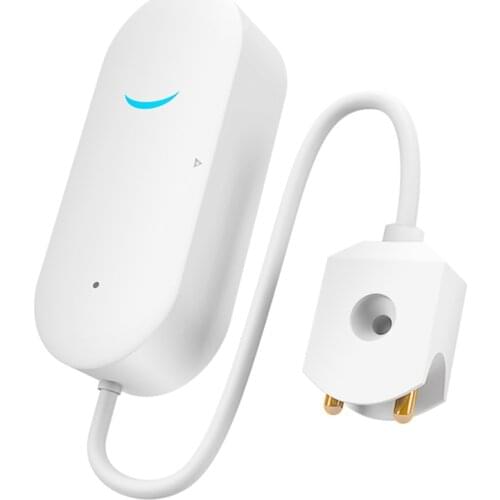 WiFi smart Tuya Water Leakage Sensor Tuya Water Alarm Compatible With Tuyasmart / Smart Life APP Easy Installation