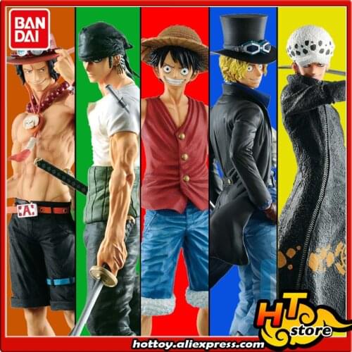 100% Original BANDAI SPIRITS MASTERLISE 20th History Collection Figure - Monkey D. Luffy Law Zoro Sabo Ace from "ONE PIECE"