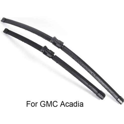 Car Windshield Wiper Blades for GMC Acadia form 2007 2008 2009 2010 2011 2012 2013 2014 2015 2016 Car Windscreen wiper Rubber