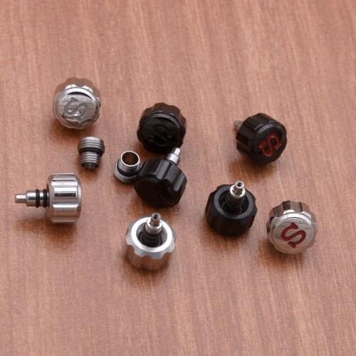 SKX007 Watch Crown nh35 crown Engraved Signed 'S' Mod fit Seiko SKX007 SKX009 nh35 Watch Case seiko mod for nh36 nh35 Movement