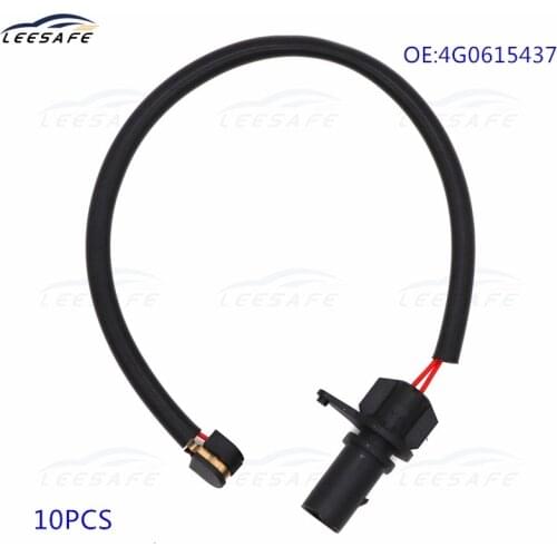 10PCS Front Brake Pad Sensor 4G0615437 for AUDI A6 Avant 4G5 4GD C7 RS6 A7 Sportback 4GA 4GF RS7 Electrical Wear Indicator