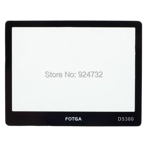 Fotga Optical Glass Screen Hard Guard Protector for Nikon D5300 Digital Camera