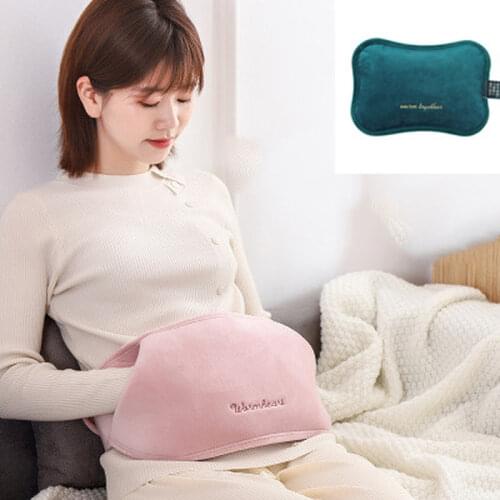 Hand Warmer, Belly Warmer, Plug-in Plush Hot Water Bottle, Rechargeable, Baby Warmer, Winter Artifact, Comfort and Warmth Goods