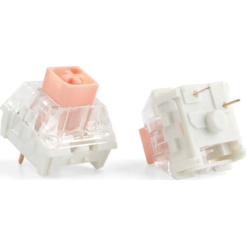 Kailh Hako True Switch 3Pin RGB BOX Clear Violet Mechanical Keyboard Switches Waterproof and Dustproof Soft Tactile Type