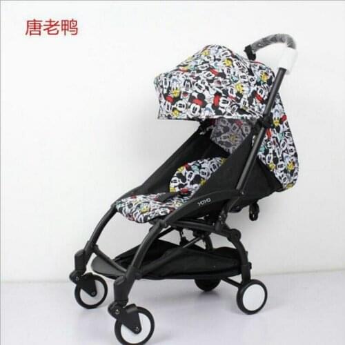 New 175 degree Updated for Yoya babyyoya Strollers Hood And Mattress Sun Cover and Seat Cushion Set Baby stroller accessories