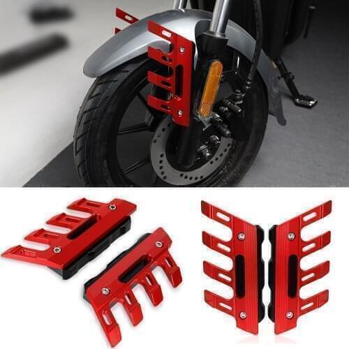 For HONDA TRANSALP 600 650 700 XLV 600 650 700 TRANSAL Mudguard Side Protection Shock Absorber Fender Cover Anti-fall Slider