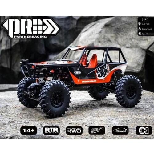 PRC 1/18 RC Car 4WD Rock Crawlers 4x4 Driving Car mini desktop Climbing car Remote Control Off-Road Vehicle Toy Engine Sound