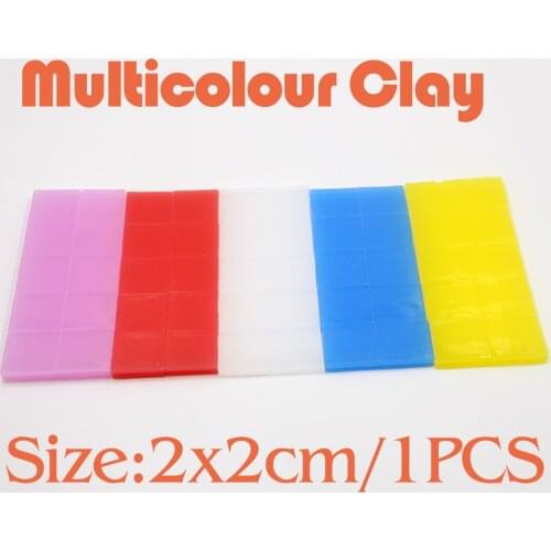 New Diamond Painting Cross Stitch Embroidery Mosaic Accessories DIY Tools 2x2 CM Purple Blue Yellow White Red Wax Clay Glue