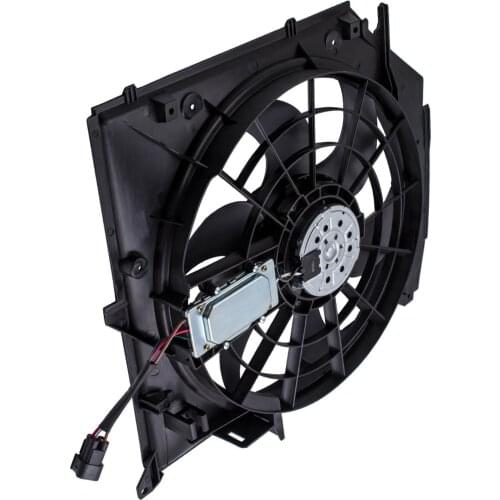 Cooling Fan Front for BMW 3 Series E46 330 xi Petrol 6 Fan Blades 17117561757 17117525508