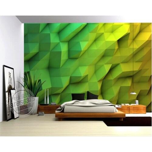 Custom 3D stereo wallpaper, wall decoration for the living room TV setting wall vinyl wallpaper Papel de parede
