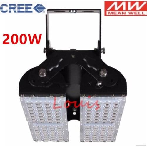 Industrial 500W 300W 200W 150W 100W LED Flood Light LED Tunnel Light Adjustable Lamp for Building Engineering Project AC85-277V