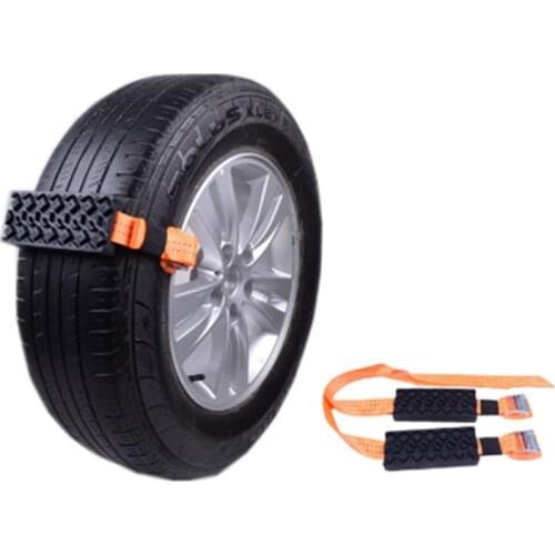 2Pcs Non-slip Tire Anti-skid Wheel Chain Snow Chains For Ice/Snow/Mud/Sand Road Safe For Driving Truck SUV Auto Car Accessories