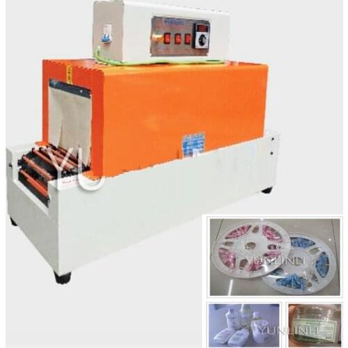 PVC Heat Shrinkable Film Sealer Automatic Blister Machine Retractable Shrink Film Heat Sleeve Plastic Packaging Machine BS-260