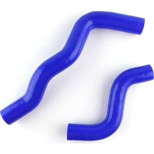 FOR TOYOTA LANDCRUISER FZJ75 1FZ 1992-2001 Silicone Radiator Hose