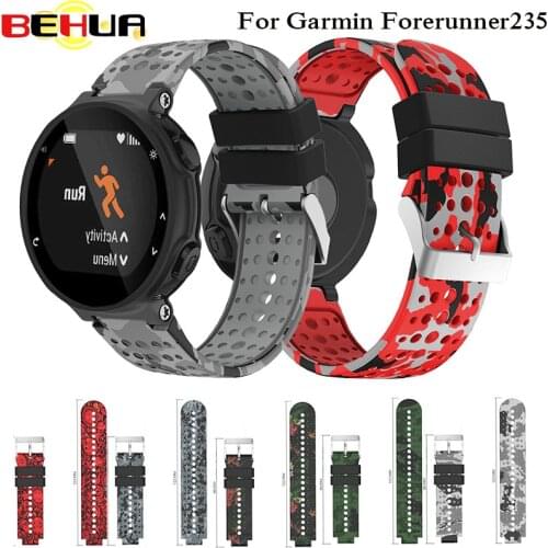Replacement Wristband Accessory For Garmin Forerunner 220/230/235/620/630 GPS Sport Watch strap band Soft Silicone Belt Bracelet