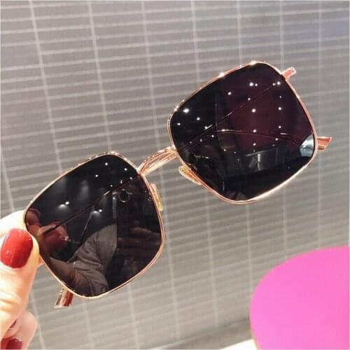 Polarized Square black Sunglasses For Women high quality mirror Shades For Women Brand Designer driving glasses sun de sol mujer