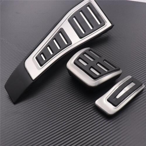 TTCR-II Car Pedal For Audi Q7 2016 2017 2018 Modified Foot Rest RHD AT Plate Accelerator Gas Refit Pad Decorate Right Hand Drive