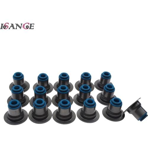 Viton Intake Exhaust Valve Stem Seals Seal For GMC Chevrolet Trailblazer EXT Tahoe SSR SS Suburban 1500 2500 2500 OE: 12482063