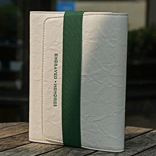 Vintage Korean Pu Leather Customized Logo Personal Notebook Planner Diary Weekly Monthly Plan To Do It Note Best Birthday Gift