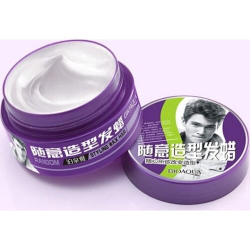 100G Hair Wax Long-lasting Moisturizing Fluffy Stereotypes Hair Styling Tools Hair Gel Casual Pomade Fluffy Modeling Stereotypes