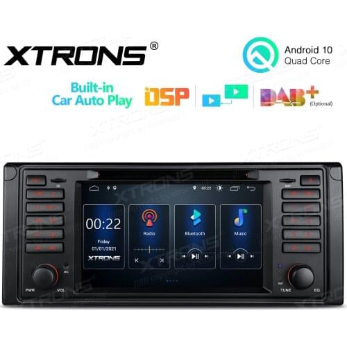 7" Android 10.0 OS Car DVD Multimedia System Player GPS Radio for BMW E39 M5 1999-2003 E39 1995-2003 BMW 7 Series E38 1994-2001