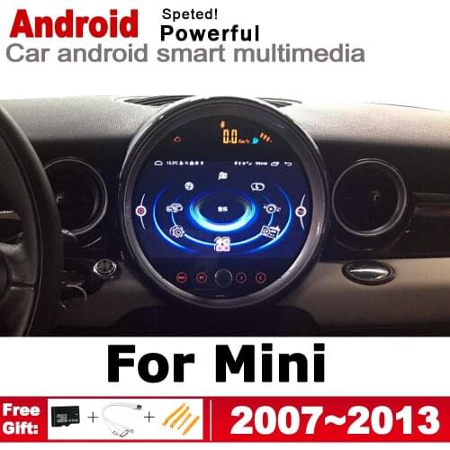 2 Din Car Multimedia Player Android Auto Radio For Mini Hatch One Cooper S D R56 2007~2013 DVD Car Radio Stereo GPS Navigation