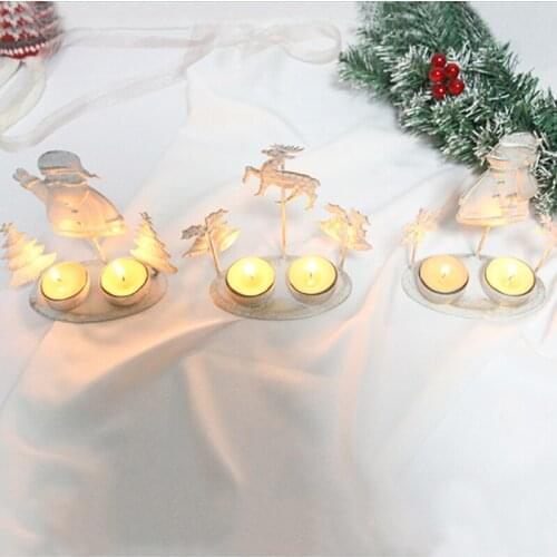 Hedahlia Decorative Wrought Iron Candlesticks
