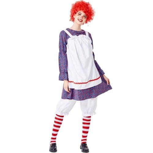 Joker Circus Costume Halloween Outfits for Women Costumes Halloween Sexy Costumes Cosplay Clown Roleplay