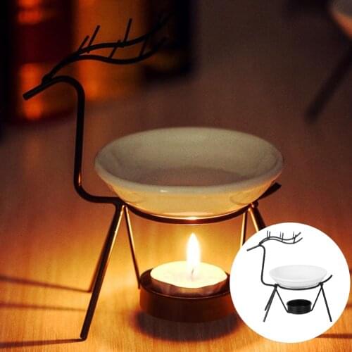 Burner Candle Metal Essential Light Yoga Room Holder Incense Gift Home Decoration Profession Oil Aroma Diffuser Tea Aromatherapy