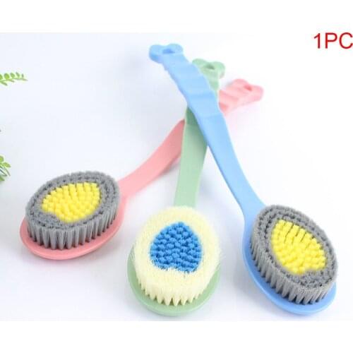 Durable Tool Back Scrubber Body Massage Soft Practical Skin Cleaning Anti Skid Bath Brush Shower Hanging With Long Handle
