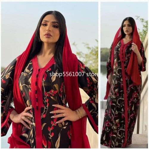 Ramadan Turkey Muslim Dress India Women Long Abaya Moroccan Kaftan Islamic Clothing Khimar Djellaba Dubai Jilbab Party Vestidos