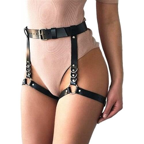 1PCS PU Leather Belts Chest Strap Sexy Erotic Lingerie BDSM Bandage Sexy Body Chest Harness Women Adjustable Bandage Costume