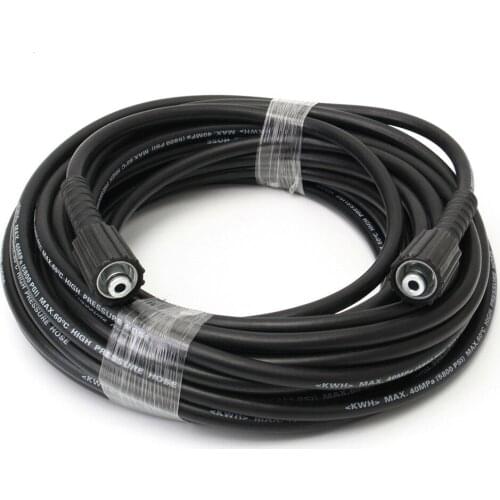 20m 4500PSI High Pressure Washer Replacement Cleaner Hose with 14mm Pump End Fitting Tools