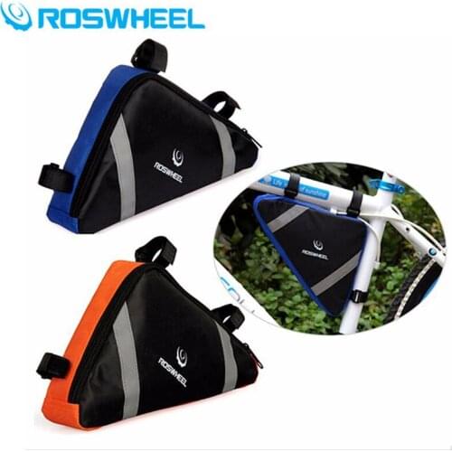 Hot Sale Waterproof Roswheel Mountain Bicycle Cycling Bike Bag Front Frame PVC Tube Triangle Bolso Bicicleta Velo Accessories