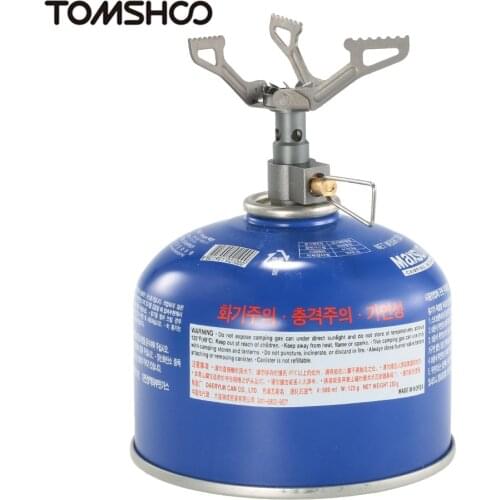 #Lixada 25g Super Lightweight Camping Gas Stove Outdoor Portable Folding Mini Gas Stove Survival Furnace Picnic Cooking Stove