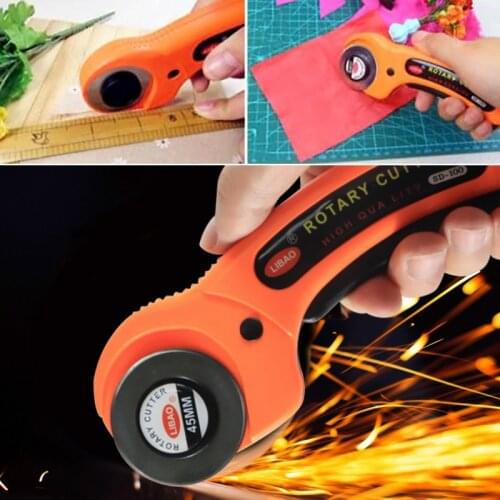 Rotary Cutter Professional Tailor DIY&Clothing Premium for production scissors Tool Sewing Quilting Fabric Cutting Quilters45mm